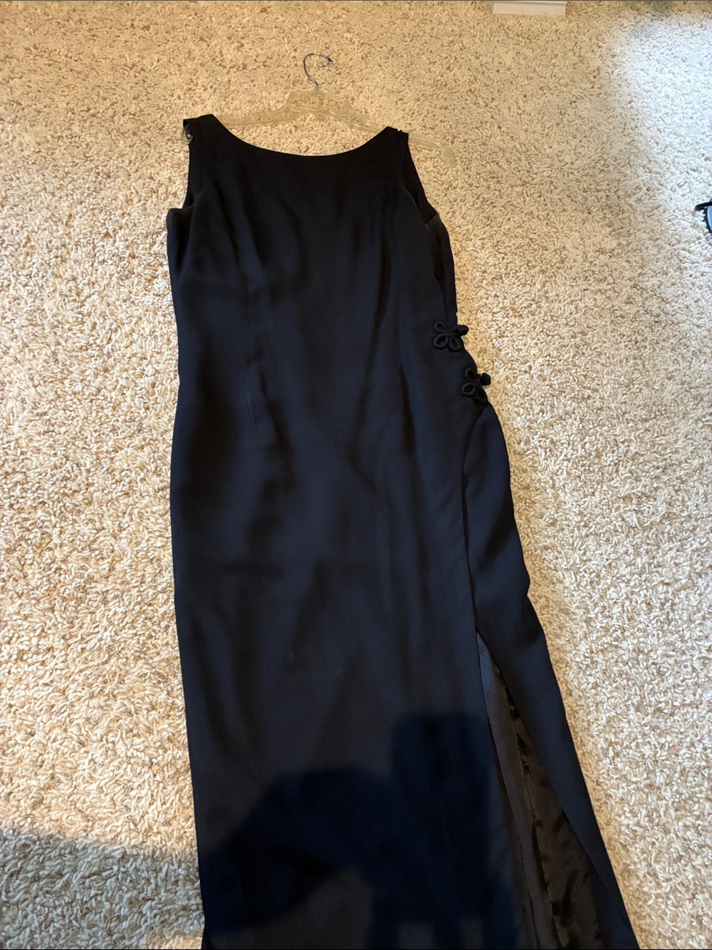 Spenser Jeremy black dress with Satin Lining